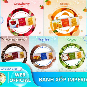 Bánh Xốp Imperial Thái Lan | Hộp GIấy 100g