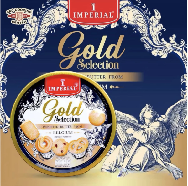 Bánh Quy Bơ Imperial Gold Selection - Hộp thiếc 200g & 454g